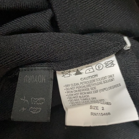 NWT MOYURU Tube Rayon Nylon Blend Skirt With Overlap Flap Unique Vintage - Picture 4 of 6